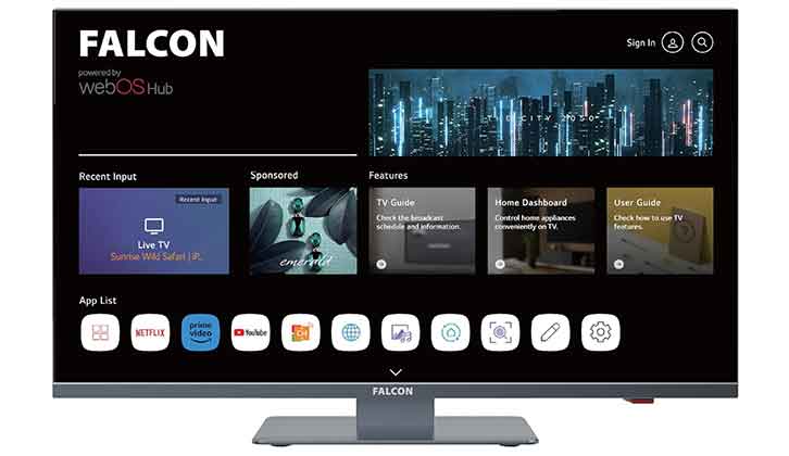 Falcon 19-inch 12V Smart TV