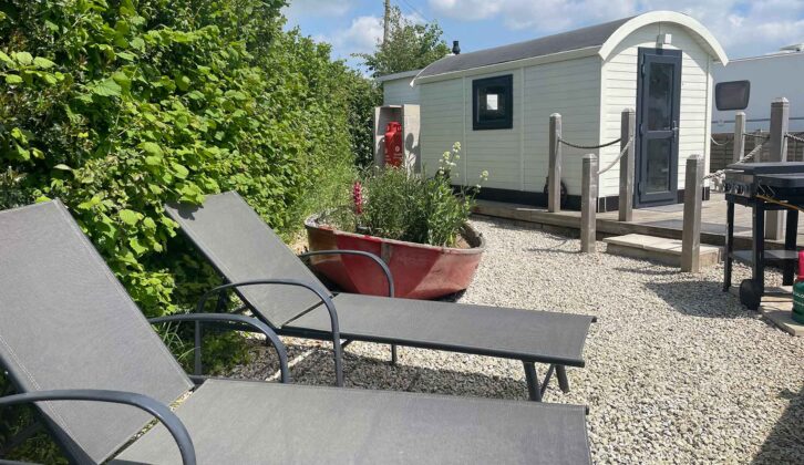 Glamping at Parkland Caravan and Camping