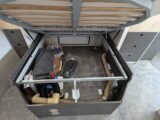 The storage under the bed