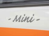 The MIni logo on the tourer
