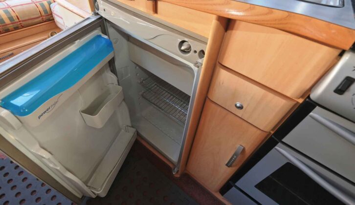 The fridge in the tourer