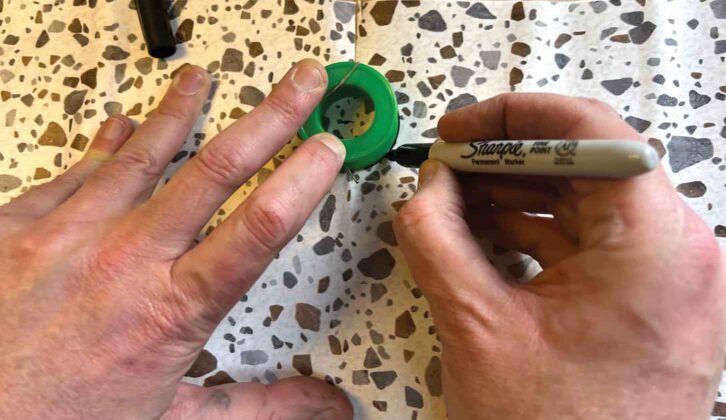 Making the tap cutout