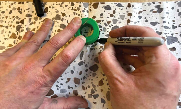 Making the tap cutout