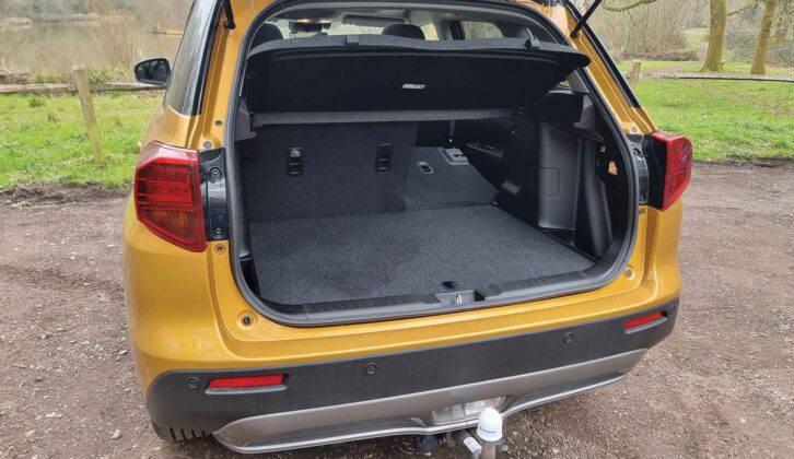 The boot in the Vitara