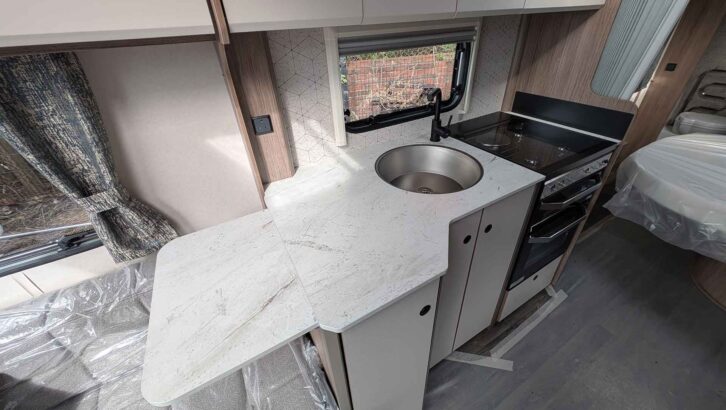 The separate oven and grill