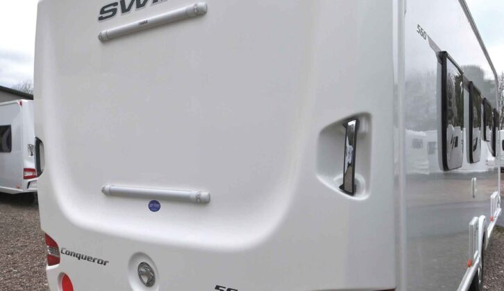 The rear panels