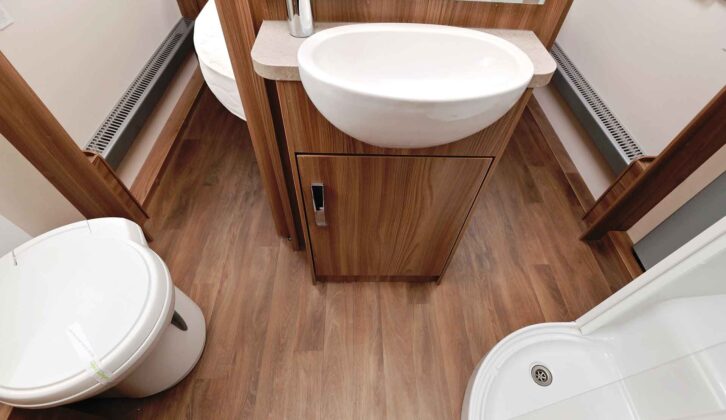 The midships washroom