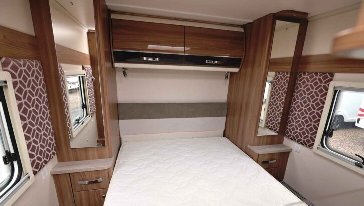 The rear bedroom