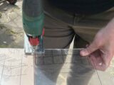 Cutting the Perspex