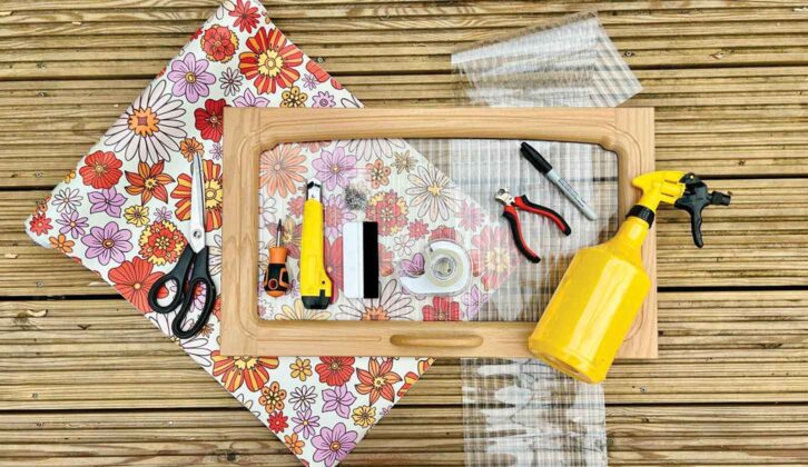 The tools used for the upgrade