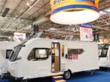 A caravan at the Raymond James stand