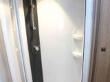 A caravan shower