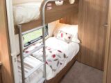 Bunk beds in a caravan