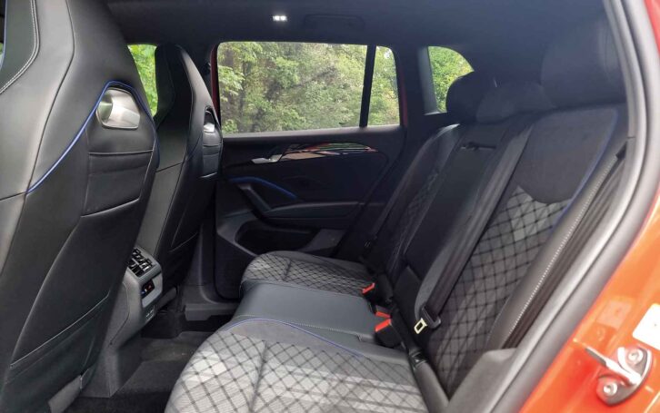 The rear seats