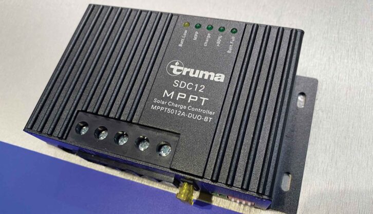A Truma MPPT charge controller 