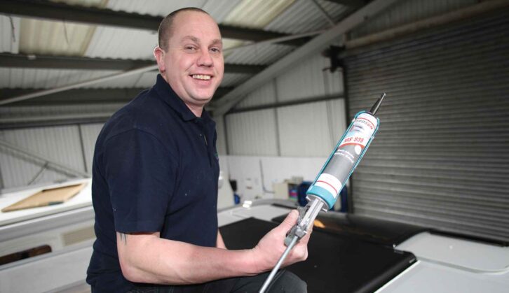 Installing a rigid panel