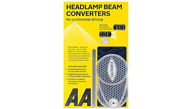 AA Headlight Beam Converters