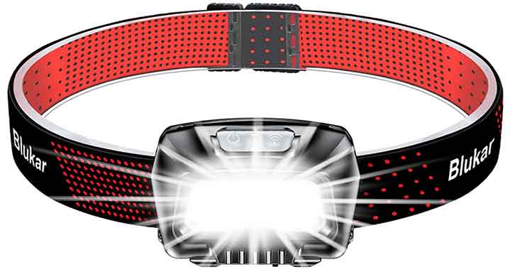 Blukar Rechargeable Head Torch