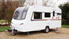 A Bailey Unicorn caravan