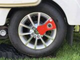 An Al-Ko wheel lock