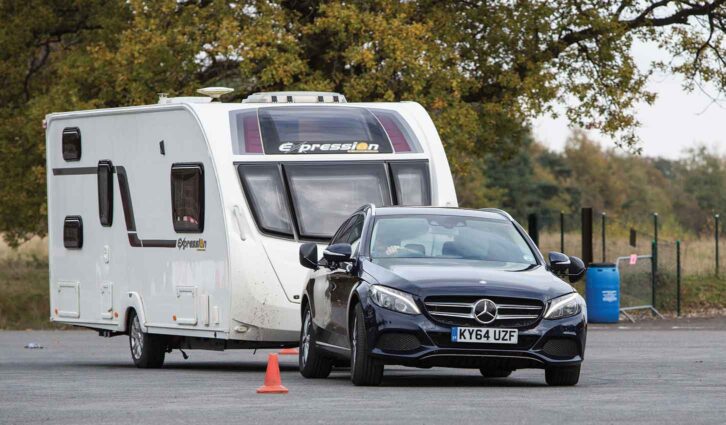 A used Mercedes C-Class Estate
