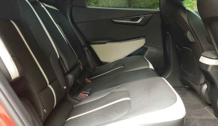 The rear seats