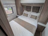 The island bed in the Coachman VIP 545