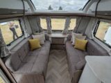 The lounge in the Coachman VIP 565