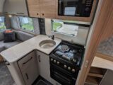 The kitchen area in the Bologna