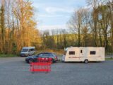The caravan at Kendal CAMC Site