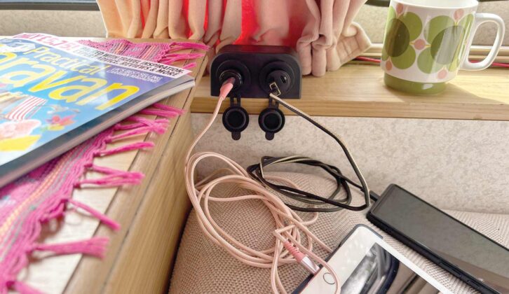 The push fit USB sockets