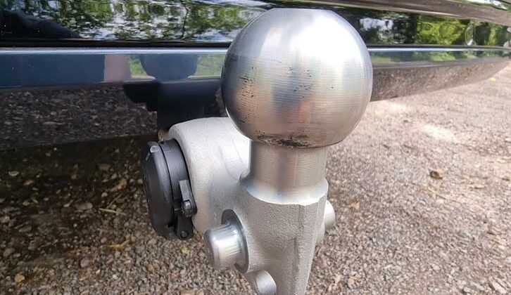 The towball fitted to the XC90