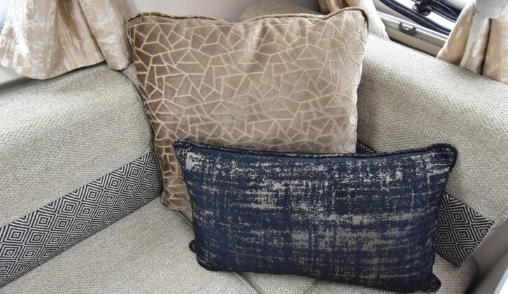The cushions