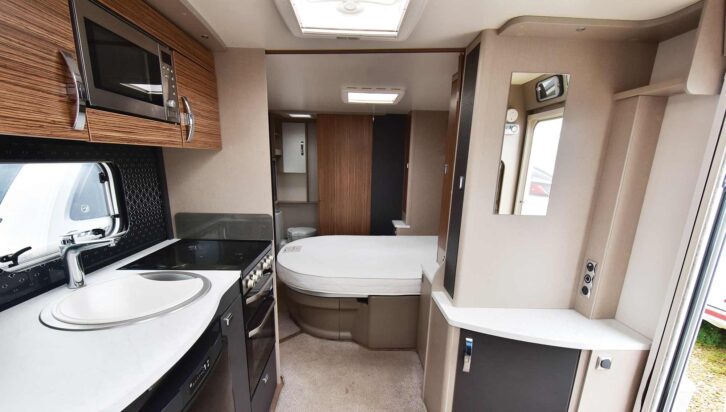 The transverse island bed