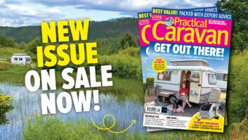 Image showing new issue of Practical Caravan