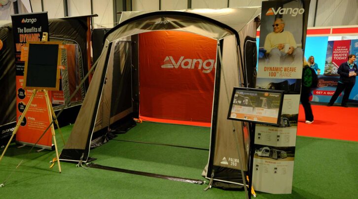 The Vango Palma 260 awning