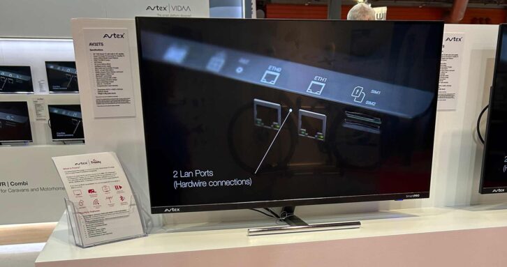 An Avtex 12v TV with Freely