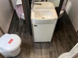 The washroom area in the Sprite Major 4 EB