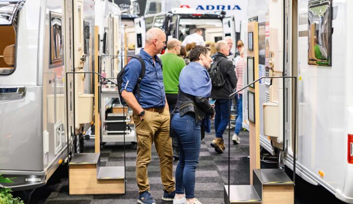 Visitors to a previous NEC Show