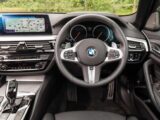 The cabin in the BMW