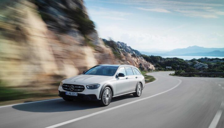 A Mercedes-Benz E-Class Estate