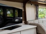 The Sylvox Limo Series 32-inch RV TV in a caravan