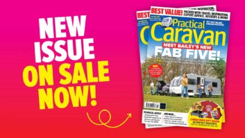 The new issue of Practical Caravan on sale now