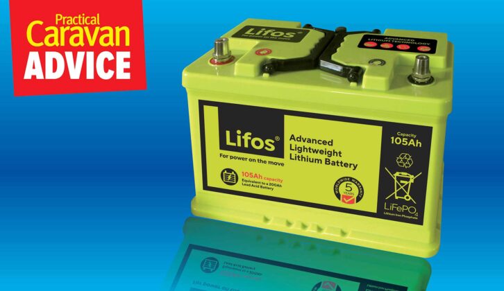 A lithium leisure battery