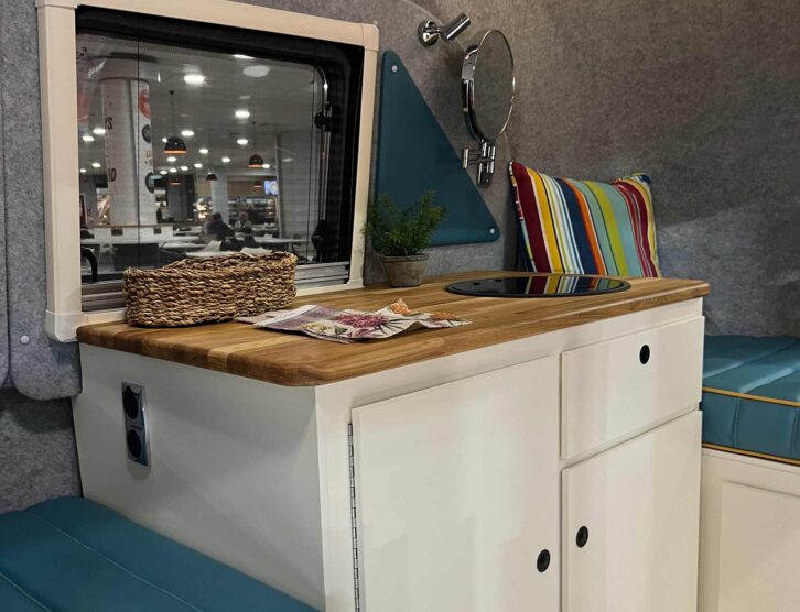 The kitchen unit in the Bothy