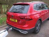 The Tiguan from the rear