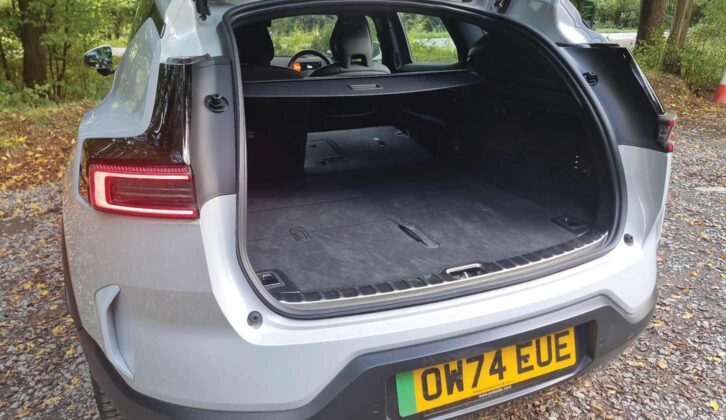 The Polestar 3's boot