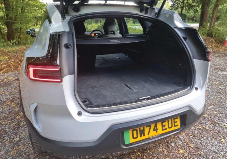 The Polestar 3's boot