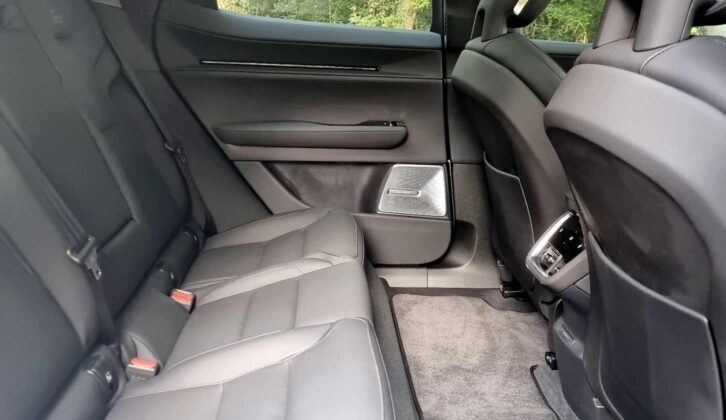 The rear seats
