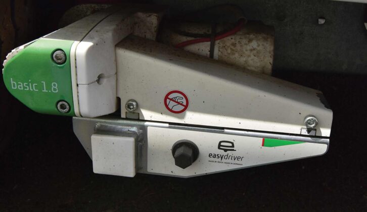 A motor mover equipped to this particular tourer